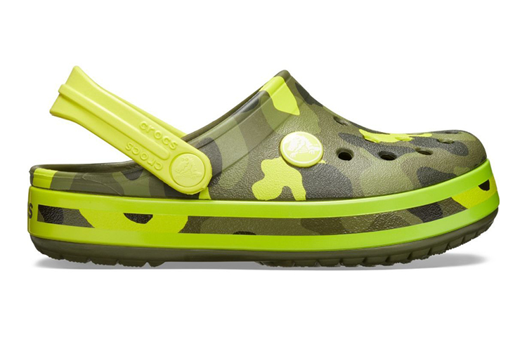 (Youth) Crocs Crocband MultiGraphic Clogs 'Army Green' 圖 2
