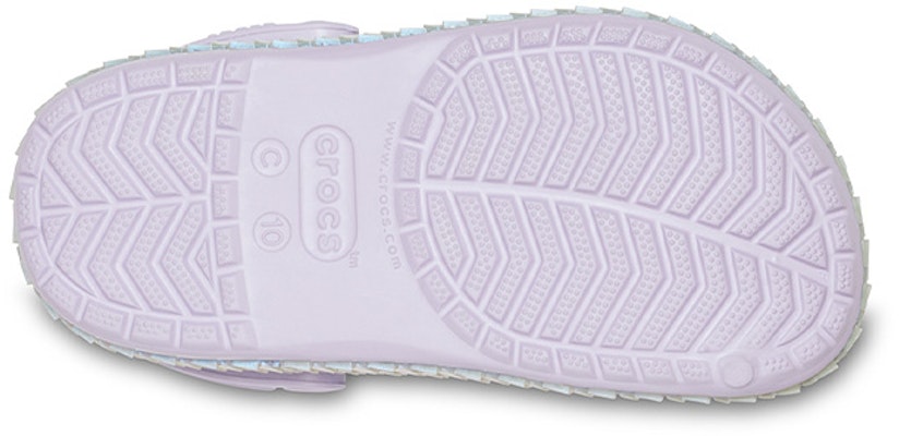 (JR) Crocs Crocband Glitter Pelangi Clog 'Ungu Biru' 206344-530 Purchase (JR) Crocs Crocband Glitter Pelangi Clog 'Ungu Biru' 206344-530