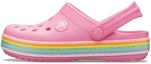 Buy (JR) Crocs Crocband Glitter Pelangi Clogs 'Pink' 206151-669