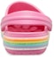 Details for (JR) Crocs Crocband Glitter Pelangi Clogs 'Pink' 206151-669