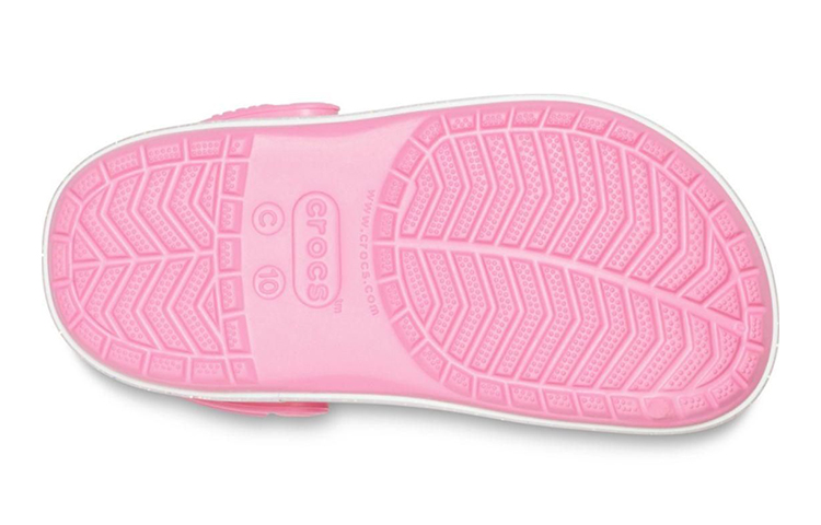 Sizing (JR) Crocs Crocband Glitter Pelangi Clogs 'Pink' 206151-669