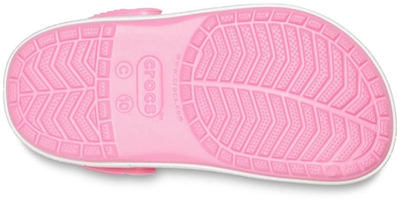 (JR) Crocs Crocband Glitter Pelangi Clogs 'Pink' 206151-669 Sizing (JR) Crocs Crocband Glitter Pelangi Clogs 'Pink' 206151-669