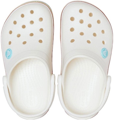 (Youth) Crocs Crocband Rainbow Shoes 'White Multi' 206751-100 Shop (Youth) Crocs Crocband Rainbow Shoes 'White Multi' 206751-100