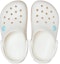 Shop (JR) Crocs Crocband Pelangi Kasut 'Putih Multi' 206751-100