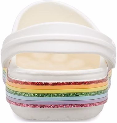 (JR) Crocs Crocband Pelangi Kasut 'Putih Multi' 206751-100 Purchase (JR) Crocs Crocband Pelangi Kasut 'Putih Multi' 206751-100