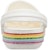 (JR) Crocs Crocband Pelangi Kasut 'Putih Multi' 206751-100