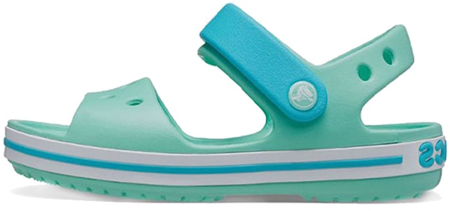 (JR) Crocs Crocband Sandals 'Hijau Biru' 12856-3U3 Buy (JR) Crocs Crocband Sandals 'Hijau Biru' 12856-3U3