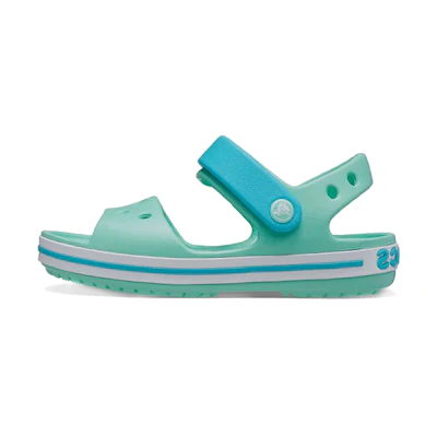 (Youth) Crocs Crocband Sandals 'Green Blue'