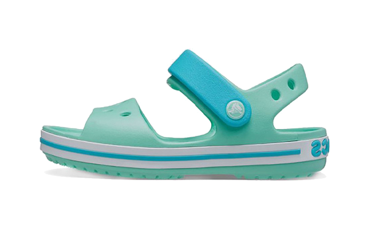 (Youth) Crocs Crocband Sandals 'Green Blue' 12856-3U3