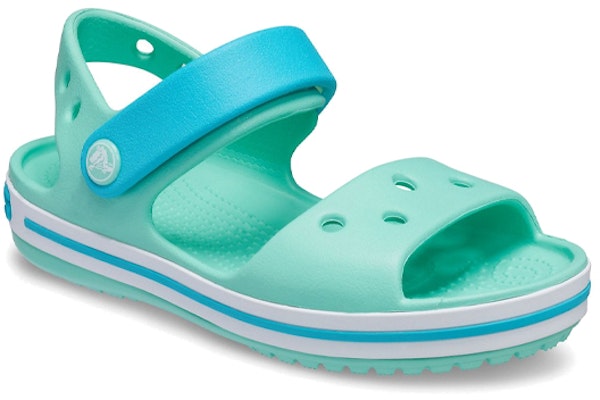 (Youth) Crocs Crocband Sandals 'Green Blue' 12856-3U3 Lookbook (Youth) Crocs Crocband Sandals 'Green Blue' 12856-3U3