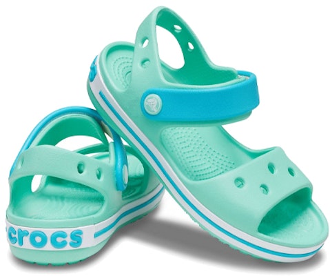 (Youth) Crocs Crocband Sandals 'Green Blue' 12856-3U3 Shop (Youth) Crocs Crocband Sandals 'Green Blue' 12856-3U3