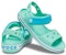 (JR) Crocs Crocband Sandals 'Hijau Biru' 12856-3U3