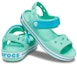 Shop (JR) Crocs Crocband Sandals 'Hijau Biru' 12856-3U3