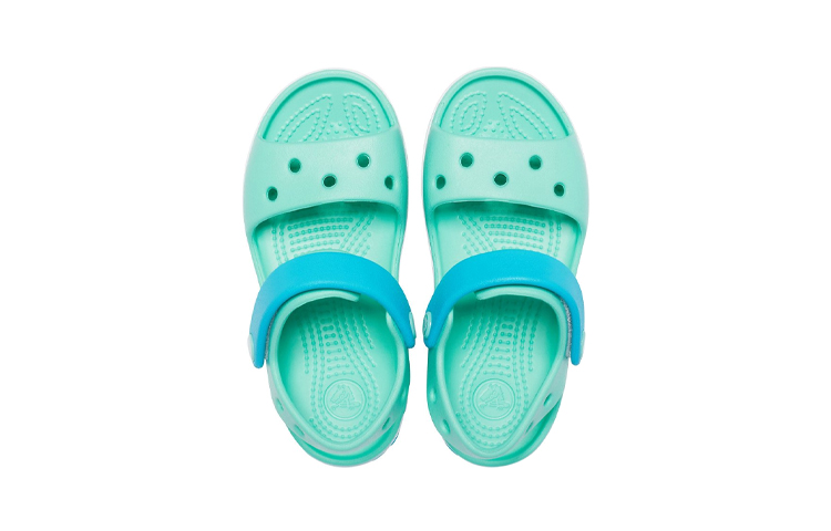 Purchase (JR) Crocs 卡骆驰Crocband凉鞋 '绿蓝色' 12856-3U3