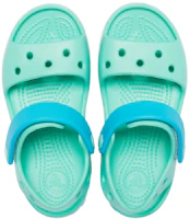 Purchase 兒童 Crocs Crocband 輕便舒適 戶外沙灘運動涼鞋 藍綠
