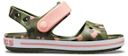 Order (Youth) Crocs Crocband Seasonal Graphic Sandals 'Green Pink' 205765-737