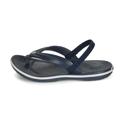 (Youth) Crocs Crocband Slingback Strap Sandals 'Navy Black'
