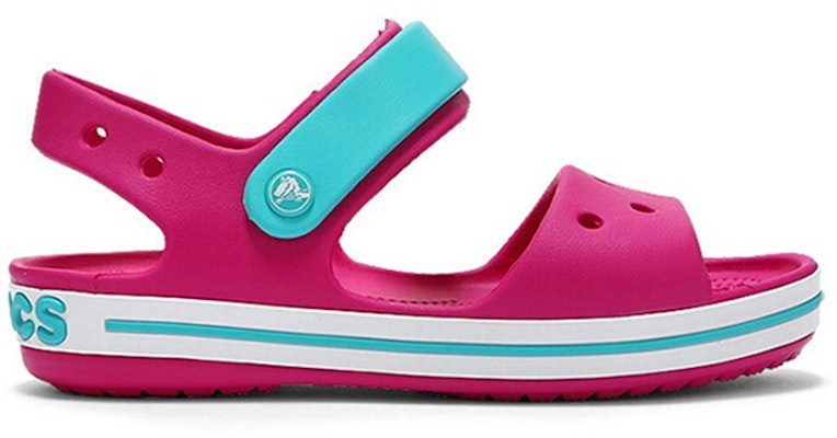 (Youth) Crocs Crocband Strap Closure Sandals 'Pink Blue' 12856-6LH Order (Youth) Crocs Crocband Strap Closure Sandals 'Pink Blue' 12856-6LH