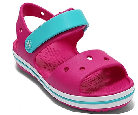 (Youth) Crocs Crocband Strap Closure Sandals 'Pink Blue' 12856-6LH Shop (Youth) Crocs Crocband Strap Closure Sandals 'Pink Blue' 12856-6LH