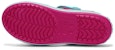 (JR) Crocs Crocband Sandal Tali Strap 'Pink Blue' 12856-6LH