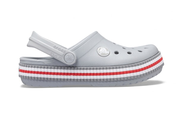 (JR) 크록스 크록밴드 바시티 클로그 (회색/빨강) 207008-007 Order (JR) 크록스 크록밴드 바시티 클로그 (회색/빨강) 207008-007