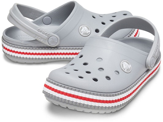 (JR) 크록스 크록밴드 바시티 클로그 (회색/빨강) 207008-007 Shop (JR) 크록스 크록밴드 바시티 클로그 (회색/빨강) 207008-007