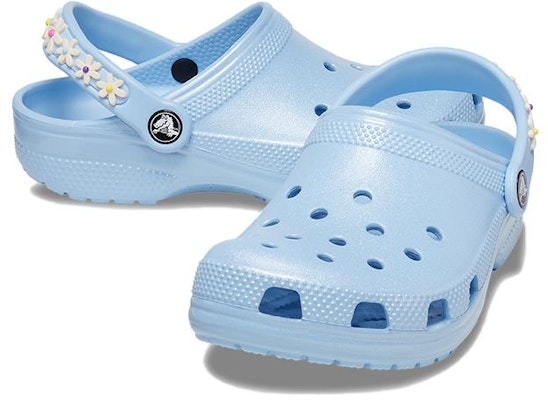 (JR) Crocs Daisy Chain Classic Clog 'Azul Calcita' 209065-4NS Lookbook (JR) Crocs Daisy Chain Classic Clog 'Azul Calcita' 209065-4NS