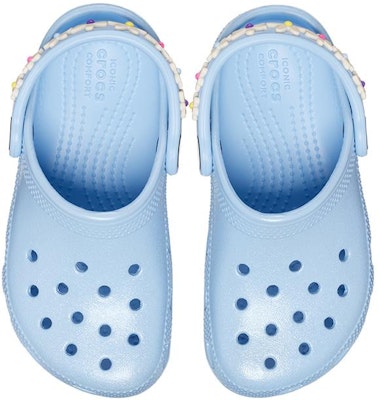 (JR) Crocs Daisy Chain Classic Clog 'Azul Calcita' 209065-4NS Shop (JR) Crocs Daisy Chain Classic Clog 'Azul Calcita' 209065-4NS