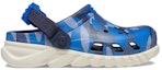 Order (JR) Crocs Duet Max 2 Camo Redux Clogs 'Navy Stucco' Kasut Geta 209120-46K