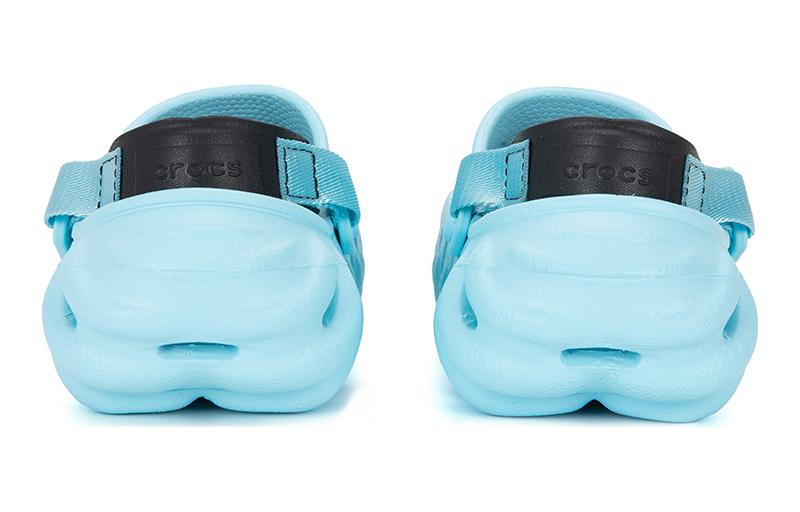 Shop 兒童 Crocs卡駱馳 Echo Clog K 防滑防踢兒童涼鞋 藍