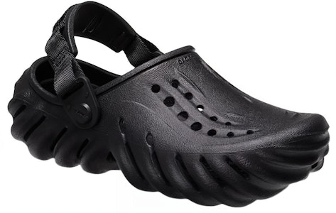 (JR) Sandal Crocs Echo Clog 'Hitam' 208190-001 Lookbook (JR) Sandal Crocs Echo Clog 'Hitam' 208190-001