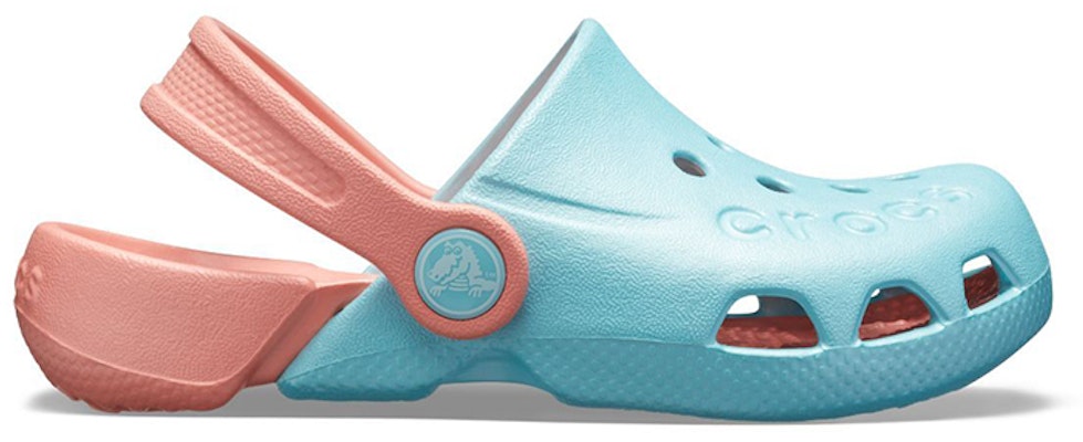 (Youth) Crocs Electro Back Strap Round Toe Clogs 'Blue Pink' 10400-4JF Order (Youth) Crocs Electro Back Strap Round Toe Clogs 'Blue Pink' 10400-4JF