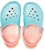 (JR) Crocs Elektro Tali Belakang Hujung Bulat 'Biru Merah Jambu' 10400-4JF