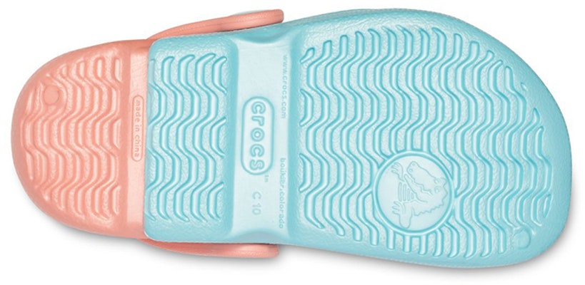 (Youth) Crocs Electro Back Strap Round Toe Clogs 'Blue Pink' 10400-4JF Sizing (Youth) Crocs Electro Back Strap Round Toe Clogs 'Blue Pink' 10400-4JF