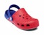 (JR) Crocs Elektro Selipar 'Merah Biru' 10400-6GB