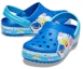 Lookbook (JR) Kasut Crocs Fun Lab Baby Shark Band 'Biru' 207066-4JL