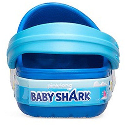(Youth) Crocs Fun Lab Baby Shark Band Clog 'Blue' 207066-4JL Purchase (Youth) Crocs Fun Lab Baby Shark Band Clog 'Blue' 207066-4JL