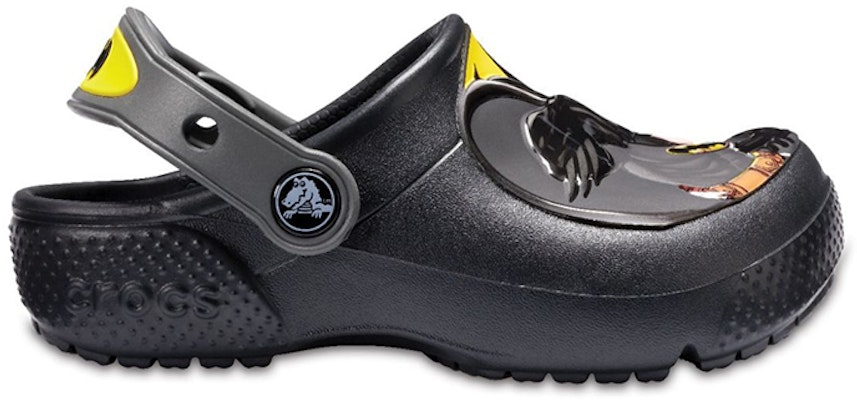 (Youth) Crocs Fun Lab Batman Clogs 'Black' 205020-001 Order (Youth) Crocs Fun Lab Batman Clogs 'Black' 205020-001