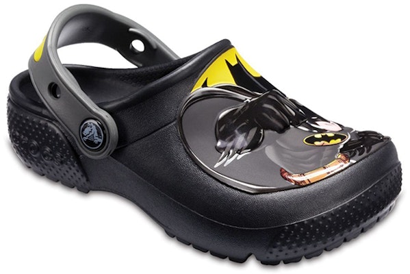(Youth) Crocs Fun Lab Batman Clogs 'Black' 205020-001 Lookbook (Youth) Crocs Fun Lab Batman Clogs 'Black' 205020-001