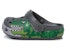 (JR) Crocs Fun Lab Dino Band Lights Clogs 'Kelabu Hijau' 206157-0DA