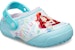 (Youth) Crocs Fun Lab Disney Little Mermaid Clogs 'Sky Blue White' 206281-4O9