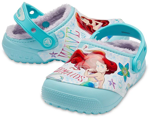 (Youth) Crocs Fun Lab Disney Little Mermaid Clogs 'Sky Blue White' 206281-4O9 Shop (Youth) Crocs Fun Lab Disney Little Mermaid Clogs 'Sky Blue White' 206281-4O9