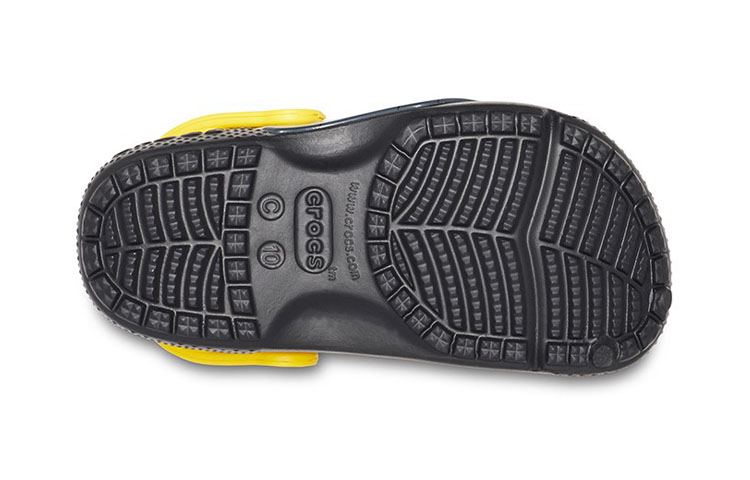 Details for (Youth) Crocs Fun Lab Iconic Batman Clogs 'Navy Yellow' 205514-001