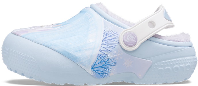 (JR) Crocs Fun Lab Lined Disney Frozen II Clogs 'Biru Langit' 207324-4JQ Buy (JR) Crocs Fun Lab Lined Disney Frozen II Clogs 'Biru Langit' 207324-4JQ
