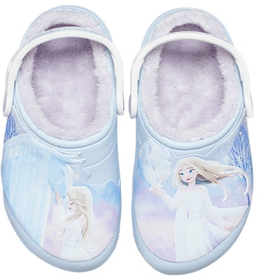 (Youth) Crocs Fun Lab Lined Disney Frozen II Clogs 'Sky Blue' 207324-4JQ Purchase (Youth) Crocs Fun Lab Lined Disney Frozen II Clogs 'Sky Blue' 207324-4JQ