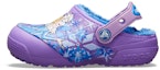 Buy (JR) Crocs Fun Lab Lined Frozen Kasut 'Ungu Biru' 205292-510