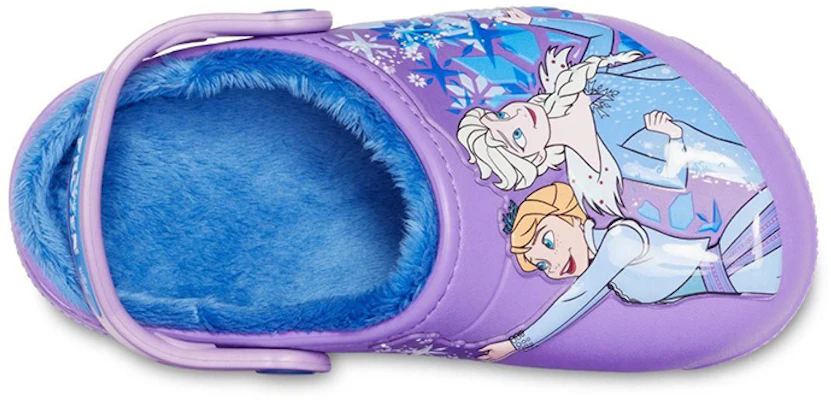 (Youth) Crocs Fun Lab Lined Frozen Clogs 'Purple Blue' 205292-510 Lookbook (Youth) Crocs Fun Lab Lined Frozen Clogs 'Purple Blue' 205292-510