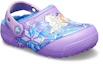 Shop (Youth) Crocs Fun Lab Lined Frozen Clogs 'Purple Blue' 205292-510