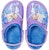 (JR) Crocs Fun Lab Lined Frozen Kasut 'Ungu Biru' 205292-510