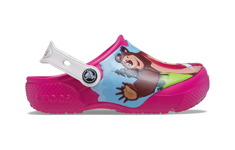 Order (Youth) Crocs Fun Lab Masha And The Bear Patch Clogs 'Candy Pink' 207079-6X0
